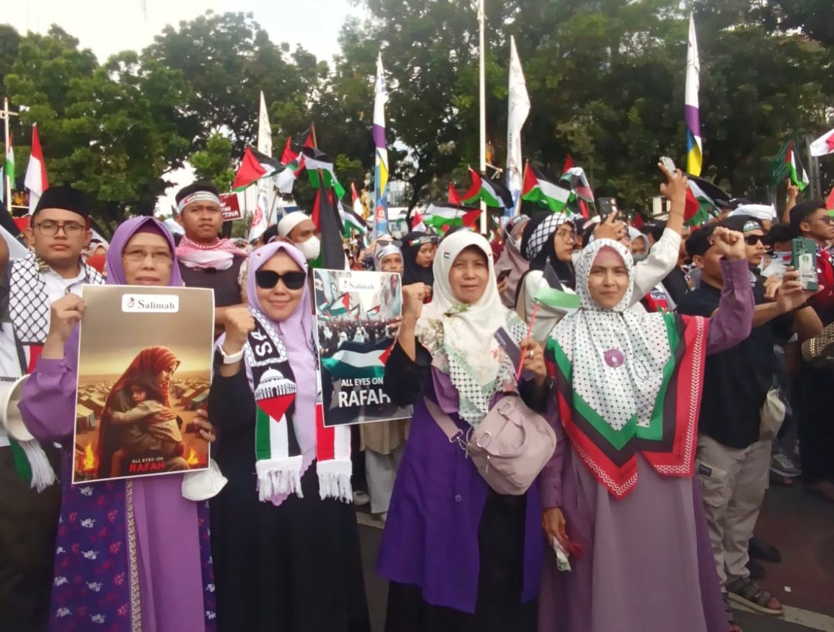 Salimah Konsisten Dukung Palestina Merdeka
